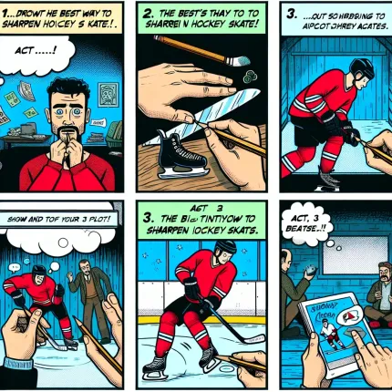 как лучше наточить коньки для хоккея